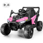 Hikole 24 Volt Ride on Toys for Big Kids, Electric Ride on Car with Remote Control for Ages 3-8, Shock Absorbers, Safety Belt, H