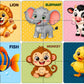 Brainberries Wooden 6In1 Animal Jigsaw Puzzle For Kids, 24 Pieces, Ages 48 Years, Pattern Recognition
