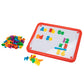 Educational Insights Magnetic Alphaboard Kit, Includes 72 Magnetic Letters And 27 Math Symbols And Numbers, Magnetic Alphabet & Magnetic Numbers, Ages 4+