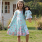 Bow Dream Cute Girl Dress And Matching American Girl Doll Clothes Accessories For Girls Dresses Size 110