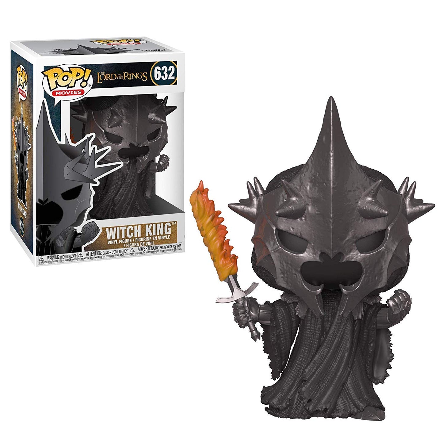 Funko Pop Lord of The Rings Witch King Figure, Vinyl, Multicolor, Standard Size, Model 33251