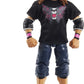 Mattel Bret “Hit Man” Hart Wrestlemania Action Figure With Entrance Shirt & Vince Mcmahon Build-A-Figure Pieces, 6-In Posable Collectible Gift For Fans Ages 8 Years Old & Up