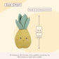 Mon Ami Pineapple Plush Toy - 10.5   , Food Plush Toys, Fruit Plushie For Boys/Girls, Handcrafted Fruit Doll - Perfect For D  Co