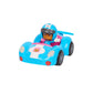 Bubble Guppies Molly's Fin-tastic Racer, 4-inch Molly Figure and matching Fin-tastic Racer, Blue, Kids Toys for Ages 3 Up by Jus