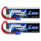 Zeee 4S Lipo Battery 14.8V 5200mAh 100C with EC5 Plug Soft Case for RC Plane Quadcopter Airplane Helicopter RC Car Truck RC Boat