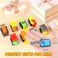 15 Pieces Mini Construction Car Toys Small Truck Toy Kit Mini Pull Back Vehicles Excavator Truck Tractor Kids Party Favors Pinat
