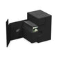 Ultimate Guard Flip'n'Tray 133+, Deck Case for 133 Double-Sleeved TCG Cards + Dice Tray, Black, Independent Magnetic Closure & M