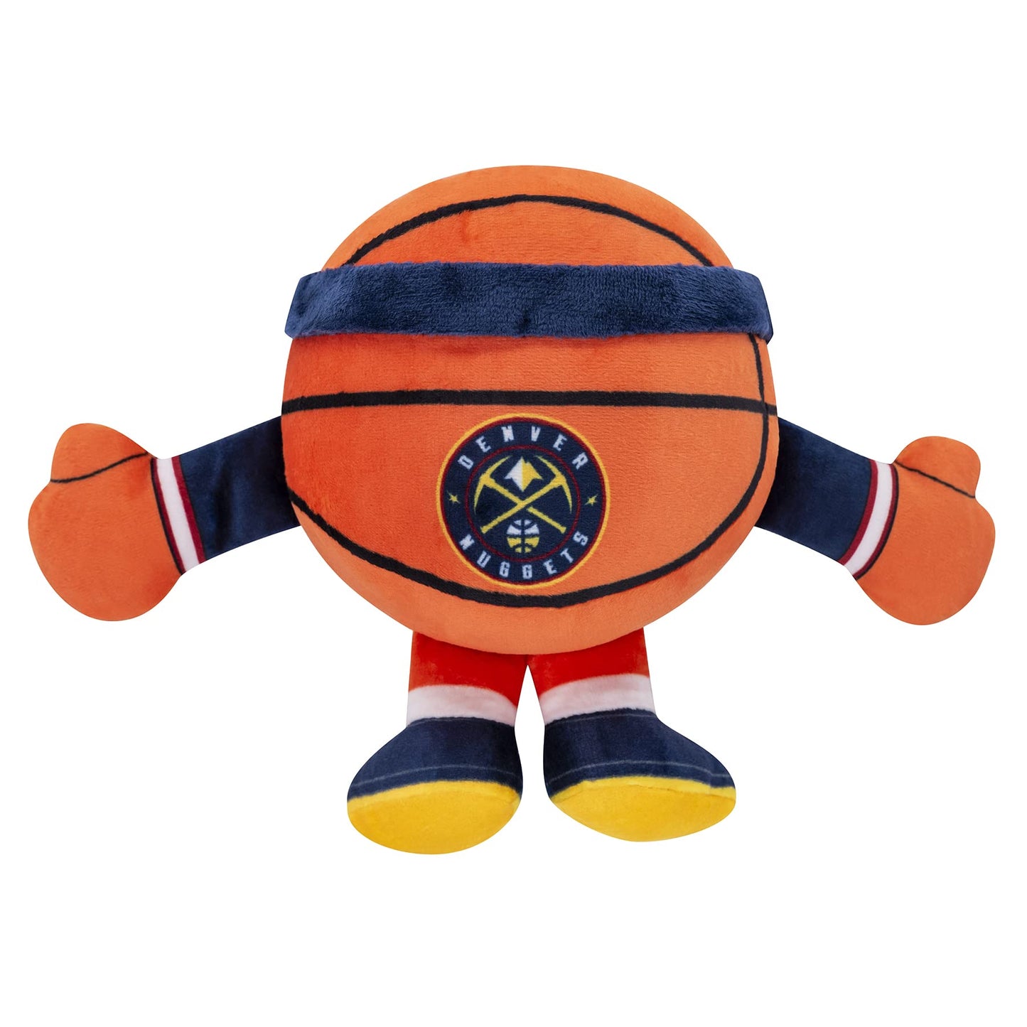 Bleacher Creatures Denver Nuggets 8'' Kuricha Basketball Sitting Plushies- Soft Chibi Inspired Plush