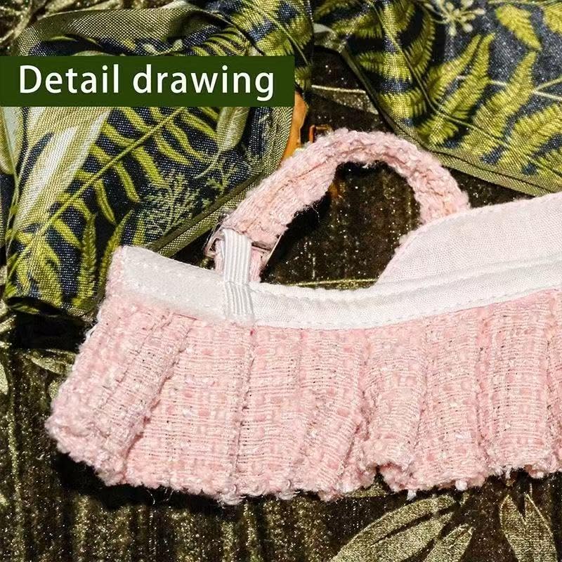Clothes for(NO Doll)  15cm/17cm Doll Accessories Suit  ute Miniature Fashion Accessories - Pink Heart enhanced Outfit  Play & Collector(Pink - Sweater  S)