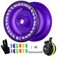 Magicyoyo Responsive Yoyo K1 Tug Return Yoyo, Hubstacks Yoyo For Kids Beginners Dual Purpose Yoyo With Unresponsive Bearing + St
