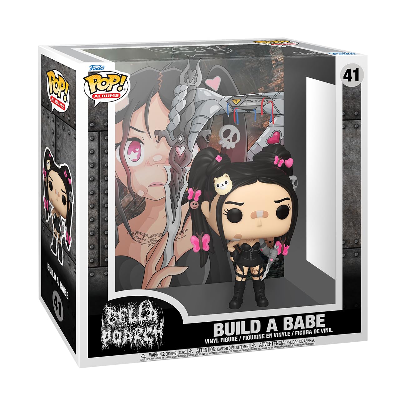Funko Pop! Albums Bella Poarch Build a Babe Vinyl Collectible Figure Multicolor Model 66453