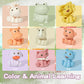 Bykasist Baby Bath Toys For Babies 6-12 Months 9 Pack No Hole Wildlife Animal Mold Free Bath Toys Safe And Non Toxic Water Play