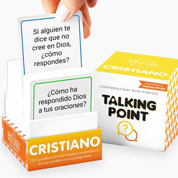200 Conversation Cards For Christians Game - Cristiano En Espaol - Explore Your Faith, Have Fun On Family Games, Bible Study Or