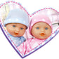 Lissi 11' Twin Baby Dolls