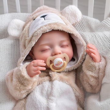 Babeside Lifelike Reborn Baby Dolls Claire - 20 Inch Soft Body Realistic Newborn Baby Doll Cloth Body Posable Baby Girl With Fee