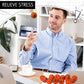 Hungdao Mini Basketballs - 30 Pcs Foam Stress Balls, 1.18 Inch, Orange, Small Party Favors for Relief & Decorations