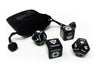 Citadel Black Character Randomizer Dice Set - Resin, Standard Size, Black - Ideal for Dungeons & Dragons 5th Edition and Tabletop RPGs