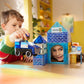 MAGNA-TILES Police Station 35-Piece Magnetic Building Set, 17"x3"x12", Multi-color, Durable ABS Plastic, Model 252035PS