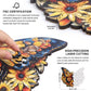 Wooden Puzzles for mature-themeds - 200 Pieces Butterfly Unique Shaped Wooden Jigsaw Puzzles for mature-themeds  Medium Size 10'' x 12'' mature-themed Wood Puzzles for Family Friend Game