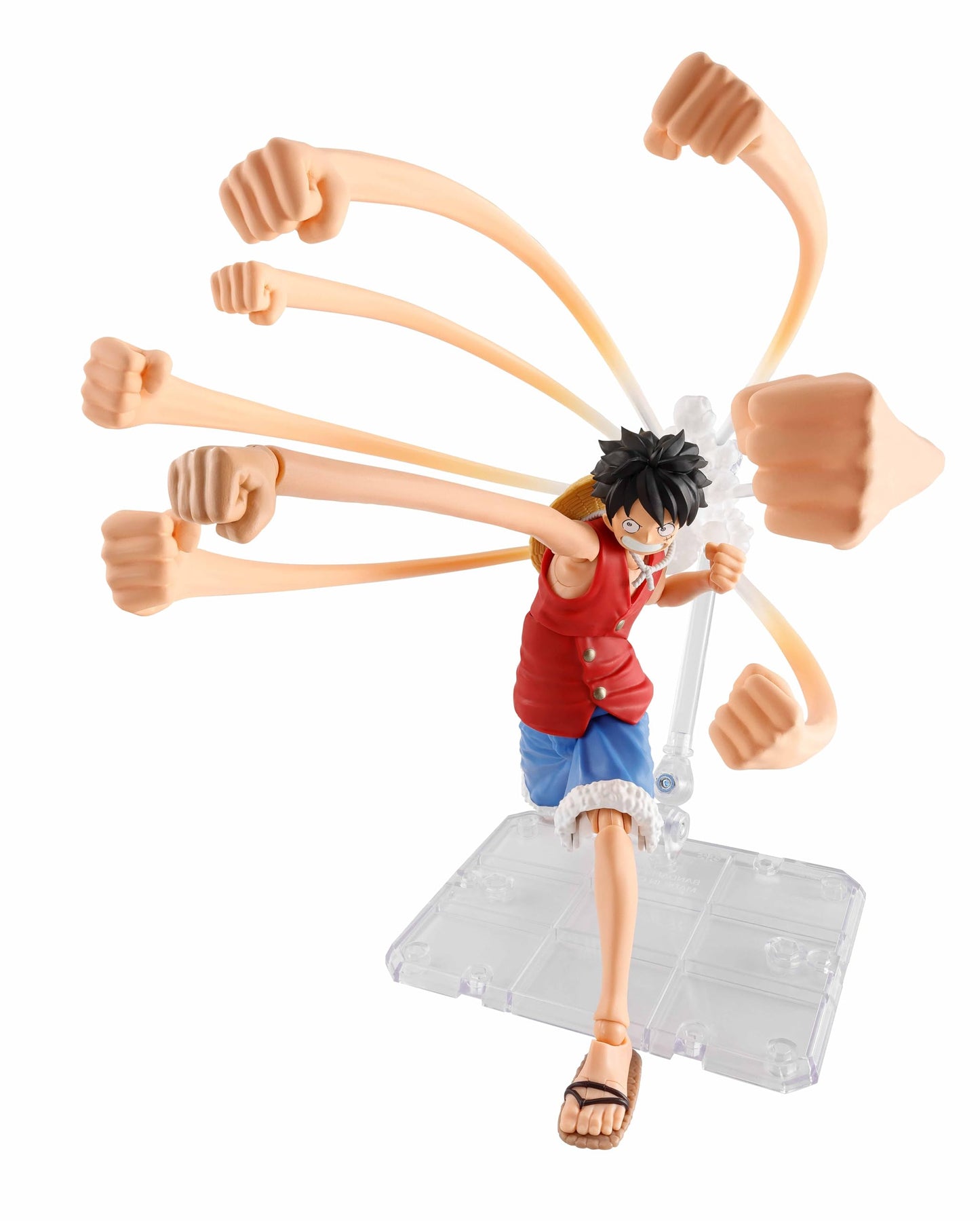 TAMASHII NATIONS - One Piece - Monkey D. Luffy -Romance Dawn- Gum-Gum Option Parts Set, Bandai Spirits S.H.Figuarts Action Figur