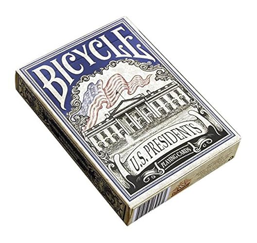 Bicycle Us Presidents Playing Cards, Blue
