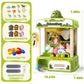 Skirfy Dinosaur Claw Machines For Kids,Electronic Arcade Game Vending Machine Toys With 34 Dinosaur Toys & Sound,Candy Dispenser