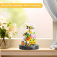 apcute Micro Brick Flower Bee Building Set, 588 PCS Mini Blocks, Small, Bee02, Model 16368, Creative Gift for Ages 6+