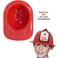 AnapoliZ Kids Firefighter Hat | 12 Pcs Plastic Fire Hats for Kids | Double Axe Fire Chief Theme Party | Fun, Safe, Soft Firefigh