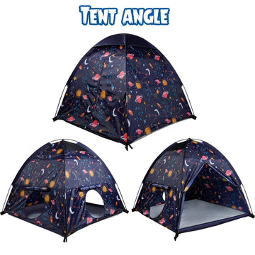 Mountrhino Space World Kids Play Tent-60   X60   X47    Kids Pop Up Tent Children Camping Playhouse Indoor Outdoor Play Tents Fo