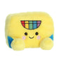 Aurora® Palm Pals™ Doodle Crayon Box™ Stuffed Animal, 5" Yellow, Small, Polyester - Collectible Pocket-Sized Fun