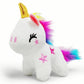 White Unicorn Stuffed Animals, Kawaii Plush For Girls And Boys, Soft Cuddly Unicorn Plush Toys Keychain, Fun And Cute Mini Stuff