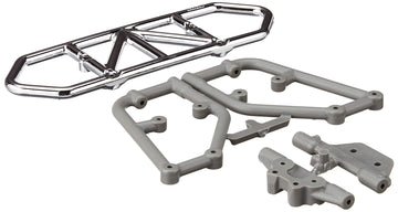 RPM Traxxas Slash 4x4 Rear Bumper, Chrome