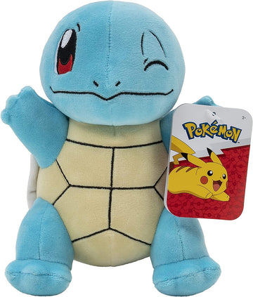 Pokemon Squirtle Plush Toy, 8 Inch, Multicolor, Polyester, Model PKW2693