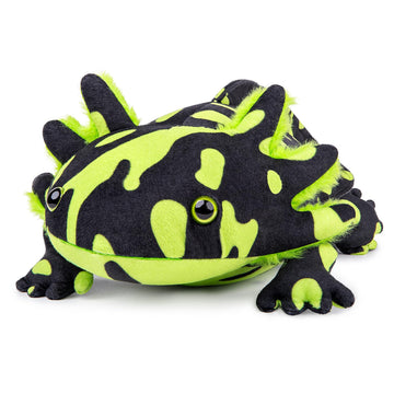 Zhongxin Made Axolotl Plush Toy - 18'' Green Axolotl Fish Creepy Stuffed Animals Cute Green Reptilian Toys Real Plushie Toy, Uni
