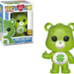 Funko Pop! Animation: Care Bears - Good Luck Bear Glitter Chase Vinyl Figure (Includes Compatible Pop Box Protector Case)