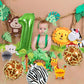 Toniful 40 Inch Large Green Numbers Balloons 0-9, Number 0 Digital 0 Helium Balloons, Foil Mylar Big Number Balloons For Birthda