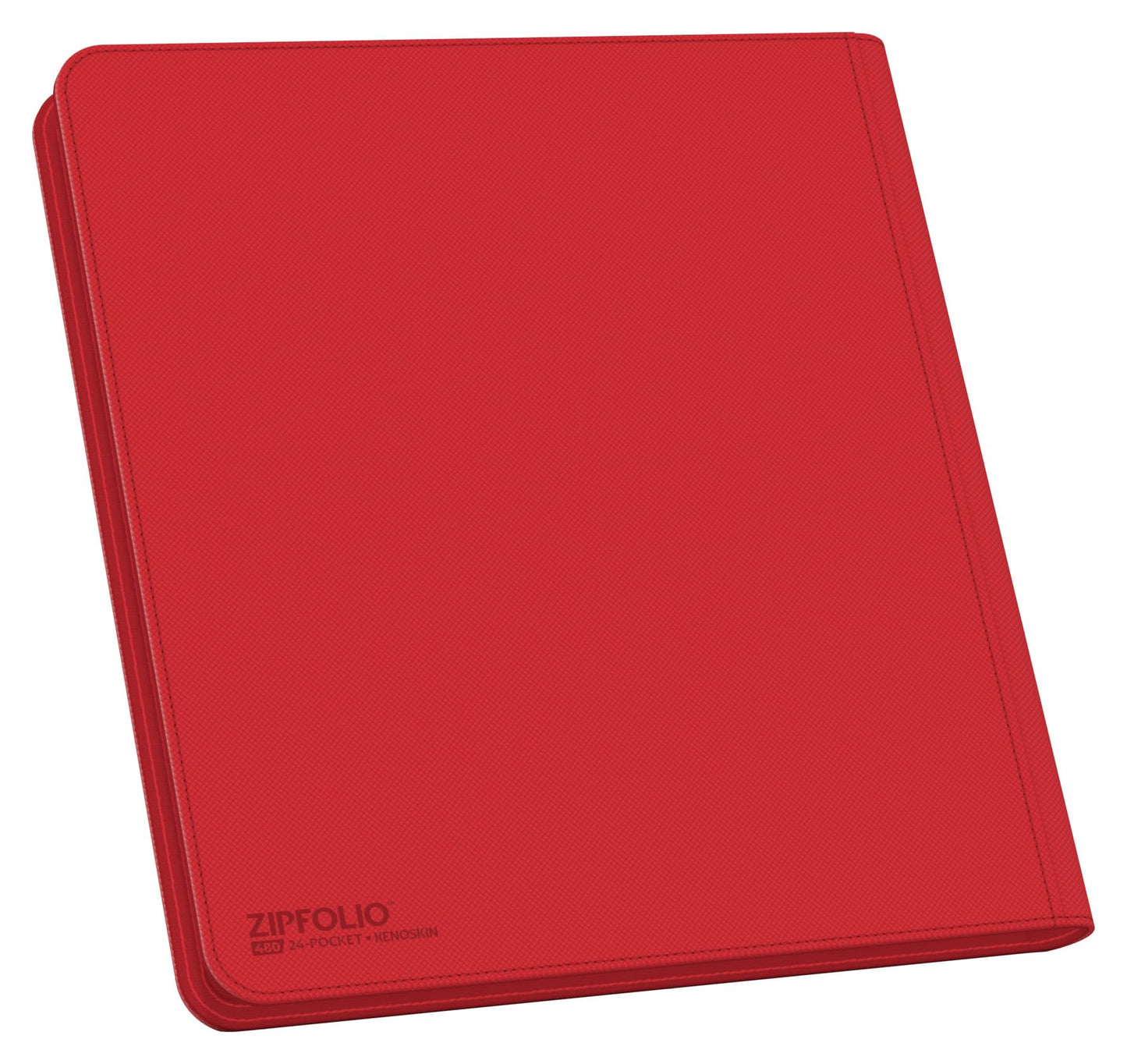 Ultimate Guard Zipfolio 480 - 24 Pocket Red XenoSkin Organizer (Model UGD010468)
