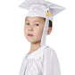 Graduatepro Kindergarten Graduation Cap And Gown Package Class Of 2025 For Kids With Stole Certificate As Party Gift White 30