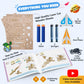 Smartivity 2in1 Hydraulic Airplanes & Darts Launcher STEM Toy for Kids 6-14 | DIY Science Kit & Engineering Game for Boys & Girls