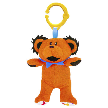 Daphyls Grateful Dead Dancing Bear, Infant, Interactive Plush Toy, Orange