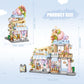 Street View Flower House Shop Mini Building Blocks  MOC Creative Building Toys Cute Panda Building Set for Girls 6-12  Simulation Architecture Construction Toy  Gift Idea for Kids mature-themeds (854 PCS)