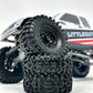 Generic Little Guy Racing Parts Black Label M/T (63mm) 1.0 Inch Tires Compatible with 1/24 RC Axial SCX24, RGT, Element, Enduro,