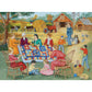 Bits And Pieces - 4-In-1 Multi-Pack - 1000 Piece Jigsaw Puzzles For Adults-Each Measures 20' X 27' (51Cm X 69Cm)-Friendly Folk By Artist Kay Lamb Shannon