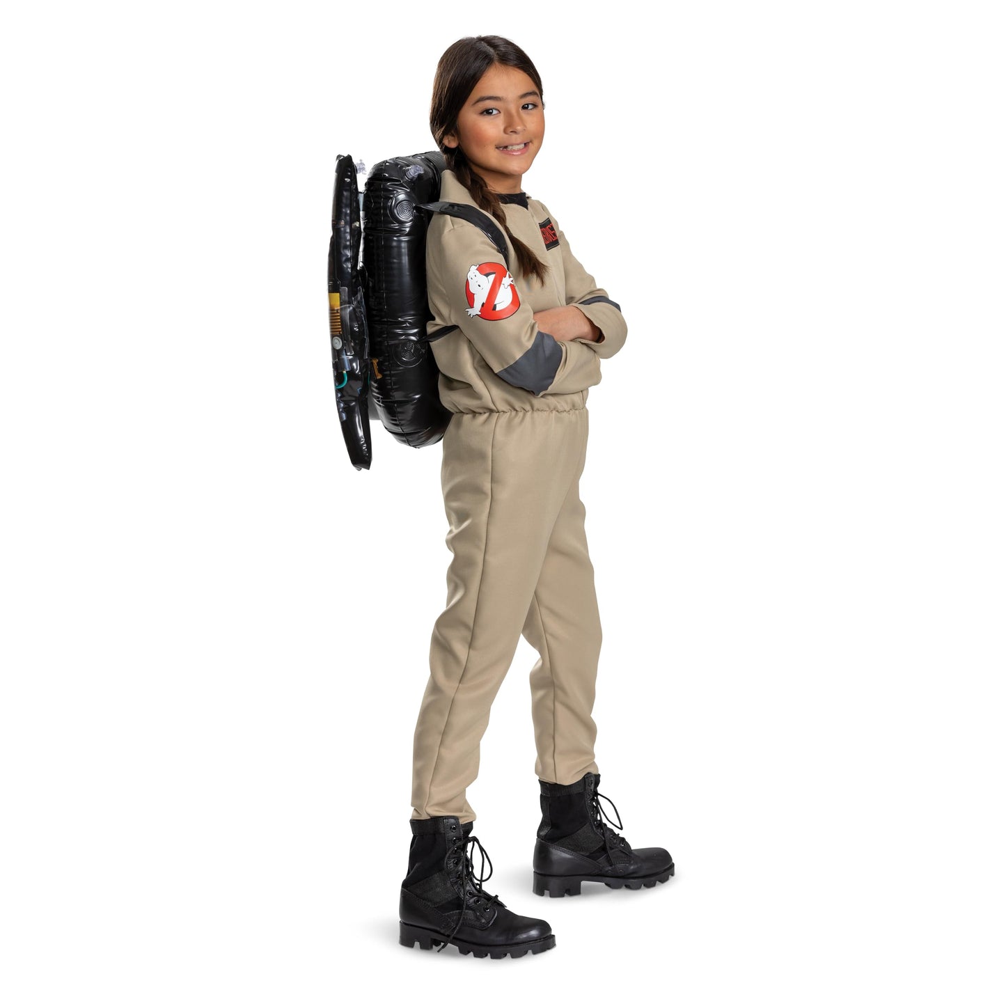 Disguise Ghostbusters Kids Costume, Offiical Ghostbusters Frozen Empire Halloween Costume Jumpsuit, Child Size (10-12)