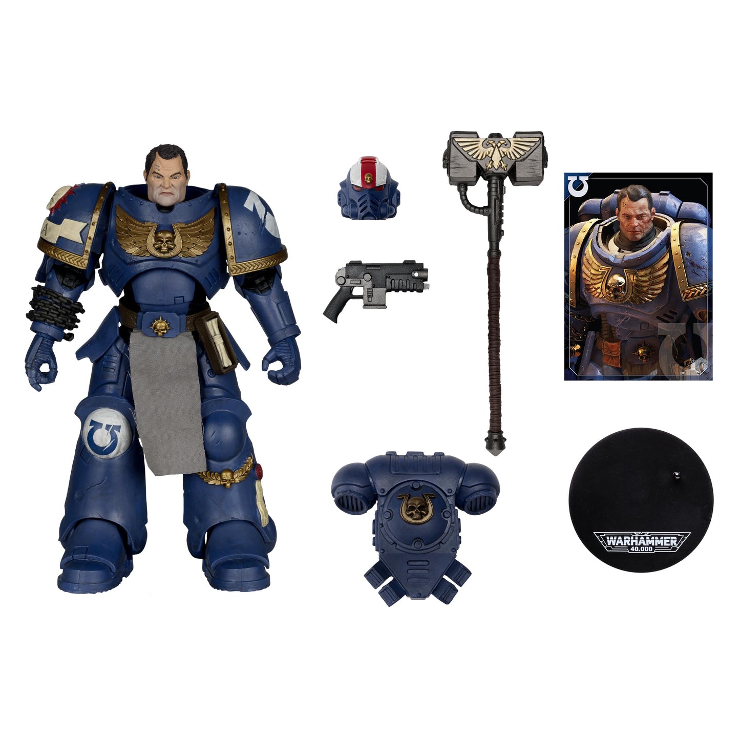 Mcfarlane Toys - Warhammer 40,000 Lieutenant Titus (Space Marine Ii) 7In Figure