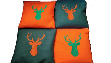 Deer Full Size Cornhole Bags Buck Hunters Gift Regulation Full Size Bean Bag Toss