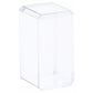 Pioneer Plastics 164C Clear Plastic Display Case For 1:64 Scale Cars, 3.5'' W X 1.625'' D X 1.75'' H (Mailer Box)