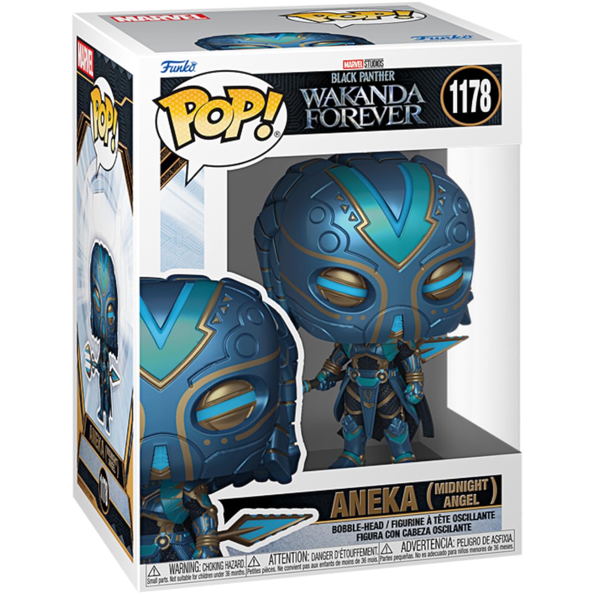 Funko Pop! Marvel: Black Panther - Wakanda Forever, Aneka (Midnight Angel)