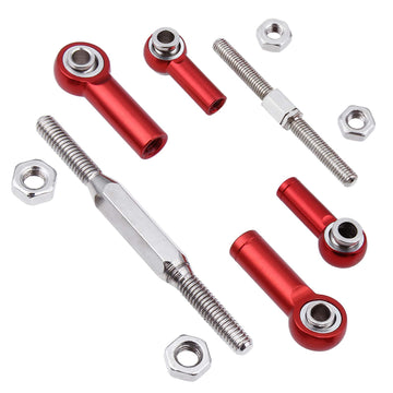 HobbyPark Adjustable Aluminum Upgrades Parts Turnbuckles Camber Links Set for 1/10 Traxxas Slash 2WD 4X4 Hoss Rustler VXL Stampe