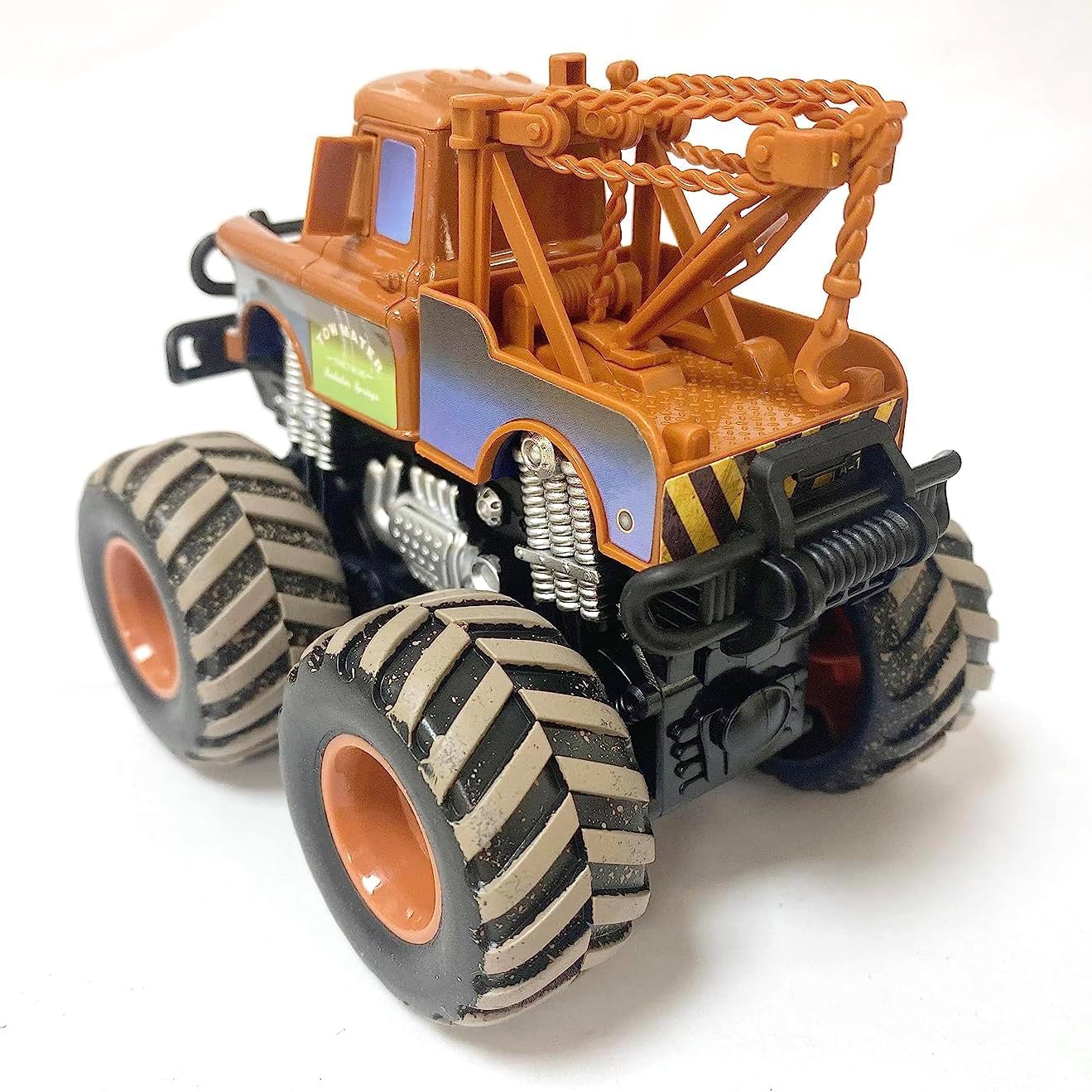 Movie Cars 3 Giant Wheels Cars 1:55 Diecast Vehicles Toys Set Oversized Children Car Toy (Big Tire Mater)